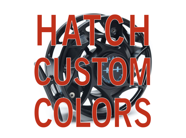 Buy Hatch Custom Color Finatic Fly Reels Online For Sale Hatch Outdoors Customs Hatch Custom Color Finatic Fly Reel